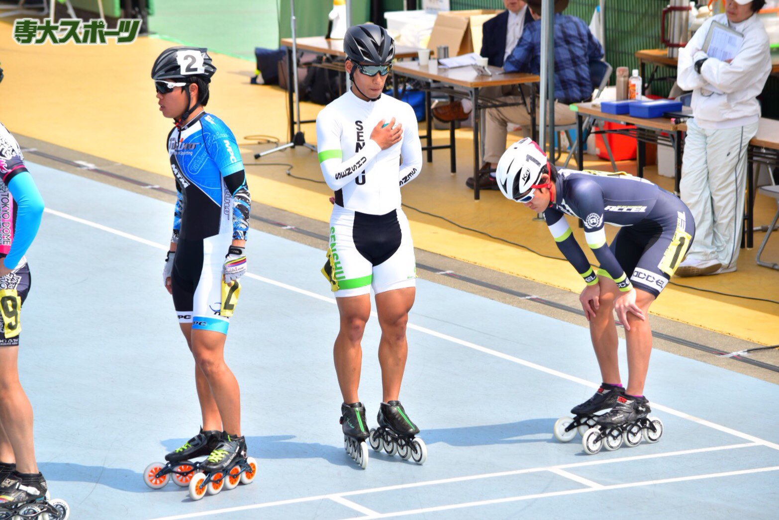 専大スポーツ編集部 ローラースケート部 第66回全日本トラックレース選手権大会 シニア男子500m 決勝 山本天平 文4 船橋芝山高 500m準優勝です T Co Ambuswol5z Twitter