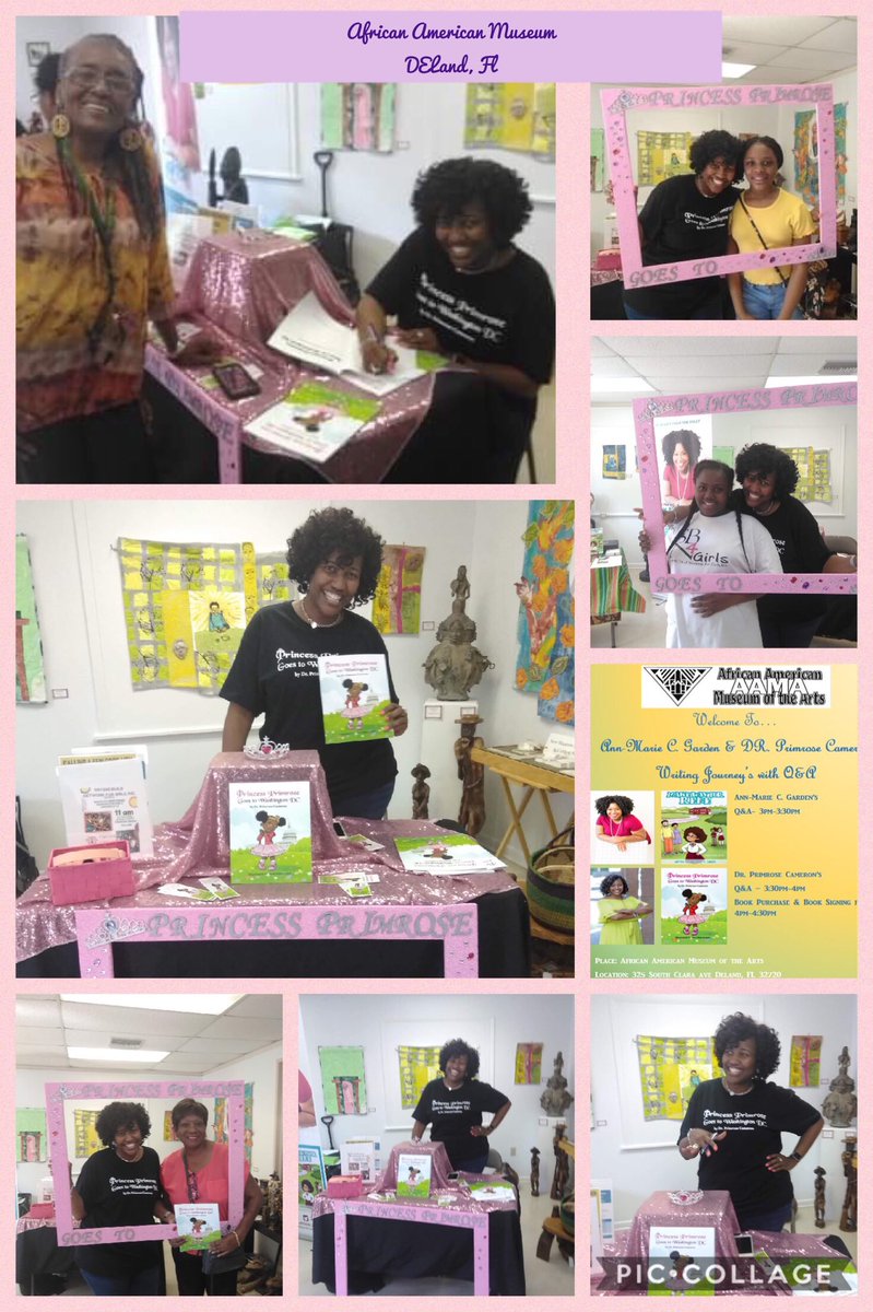 primroseonair's tweet photo. Thank you to Mary Allen and the African American Museum for inviting me to be a part of today’s author visit. I truly appreciate the opportunity to share the importance of love, kindness and family! #princessprimrose #communitybuilding https://t.co/I4O3UxChuf