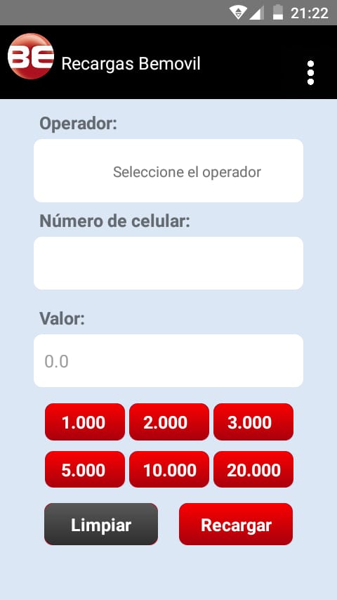 Plataforma de fácil uso para que puedas generar ingresos adicionales vendiendo Recargas (Operadores Nacionales, DirecTV y Axeso5) y paquetes o bolsas de datos, minutos y/o mensajes)

Para mayor información contactanos.

wa.me/573053561855

#BeMovil #BeMovilRecargas #Colombia