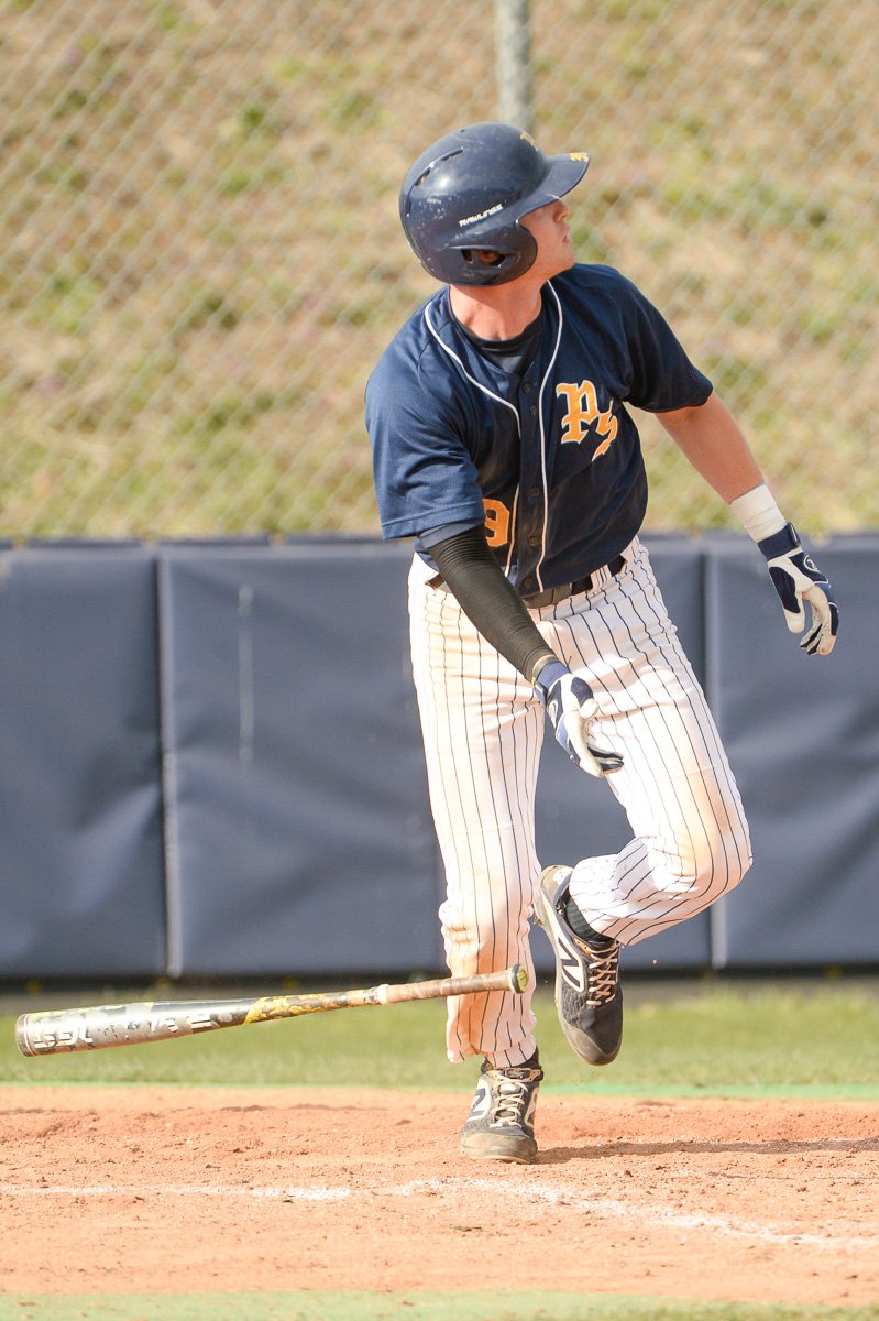 PotomacStateBB's tweet image. Clutch two-run home run from Pete Costigan leads Potomac State to sweep over Shenandoah University today at Golden Park. 
potomacst.prestosports.com/sports/bsb/201…