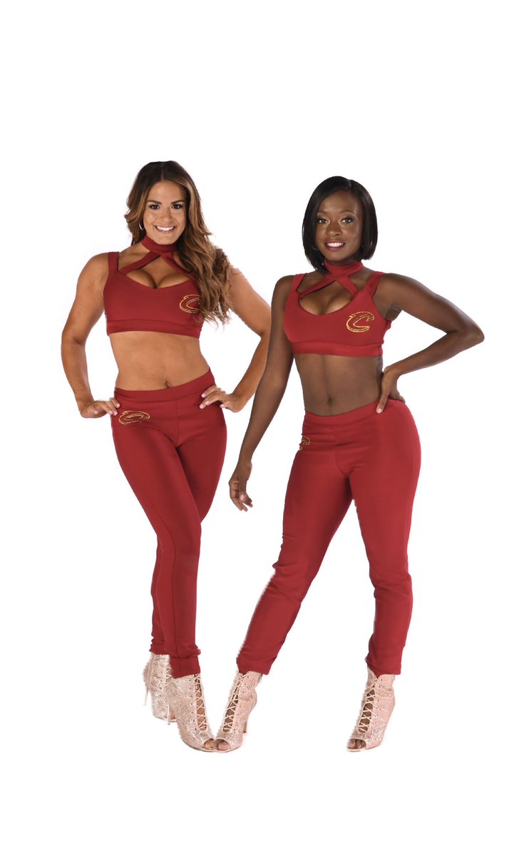 CavsDanceTeam's tweet photo. Don’t miss tomorrow’s IG story to find out more about our co-captains, Constance and Dijon!! ❤️💛🏀🏀 PC: @NFalzerano #Cavs #CavalierGirls #CG #NBA #BeTheFight #CavsSpurs https://t.co/7Xm8oZNtjy