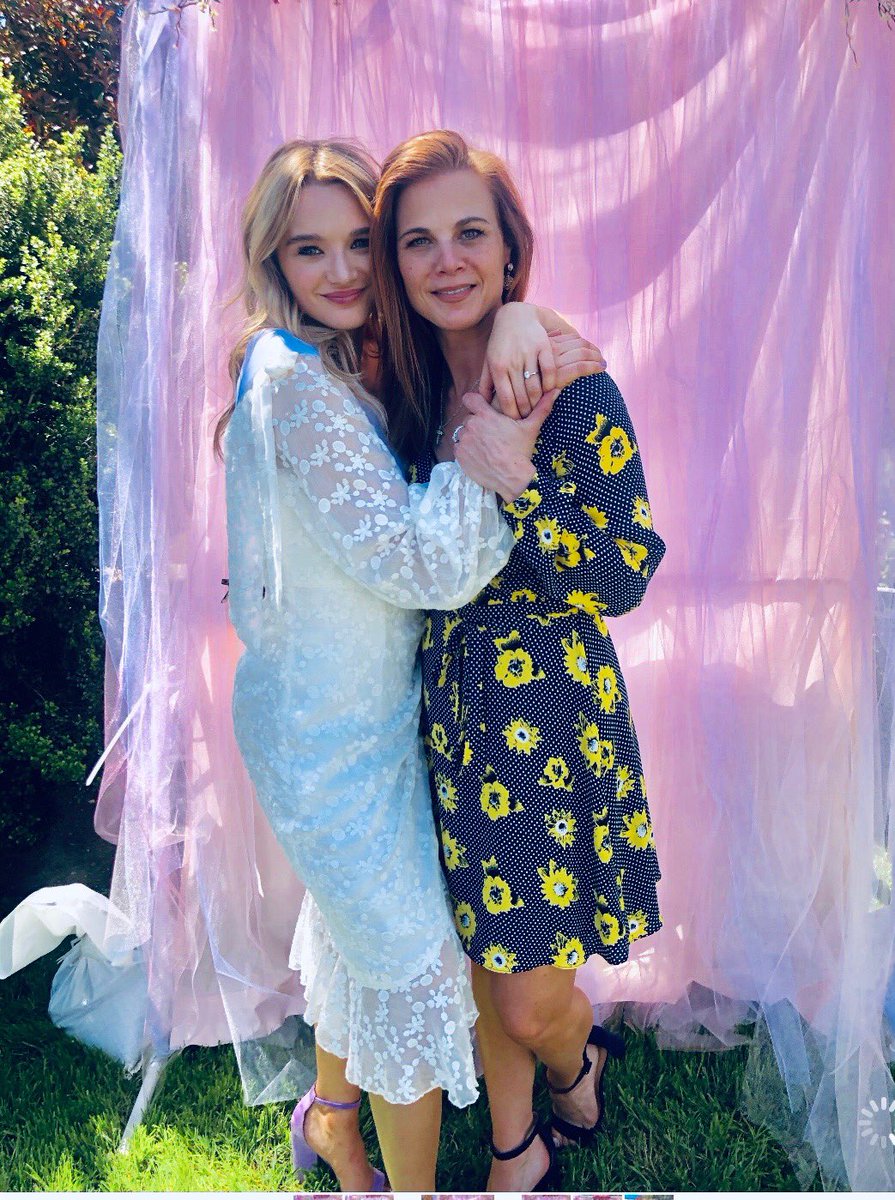 today was bridal shower perfection! May your blessings Abound forever you’re stuck with me kid ! #tvmom ⁩⁦@HunterHaleyKing⁩ ❤️