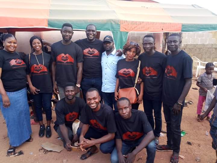 GPupdate's tweet photo. My boss,My senior while in Secondary School,My Friend and now He's my father in the Lord Ayashim Stanley as he leads the #GADNITETeam to the IDP Camp Adara town hall Sabon Tasha and meeting us doing what we know best with and around the kids, he was really amazed.#ISupportGurara https://t.co/4tdn1UIO1T