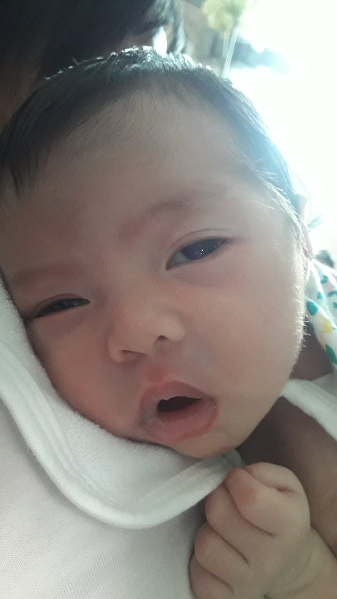 viakvh's tweet photo. Sunday w baby girl, Ariana Noel "Arya" ππ #titaduty https://t.co/6umxMPuMK7