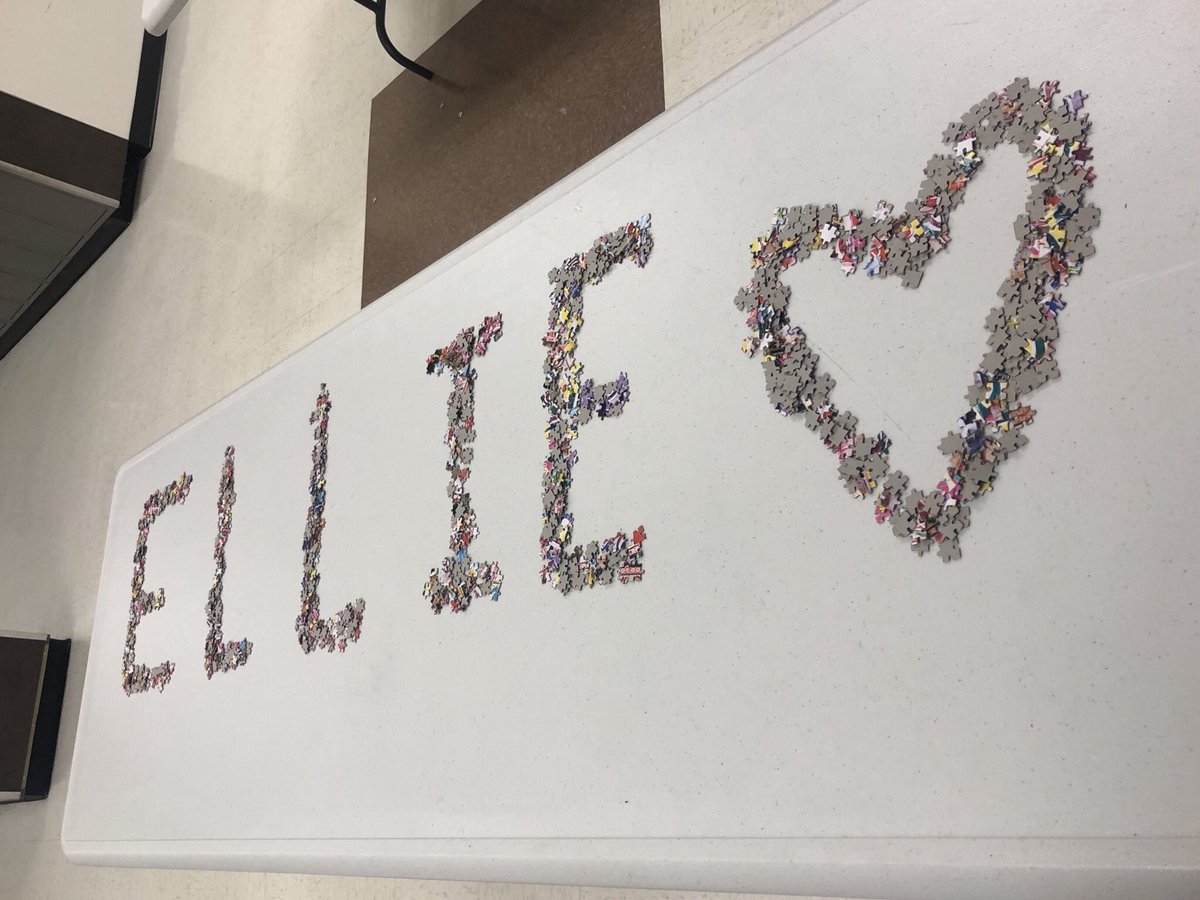 HananBrunt's tweet photo. Personal favorite unfinished puzzle of the evening. #D4AC #CougarsNeverQuit https://t.co/8JUe4WnAu9
