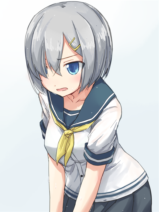 浜風(艦これ) 「浜風 」|柿崎のイラスト