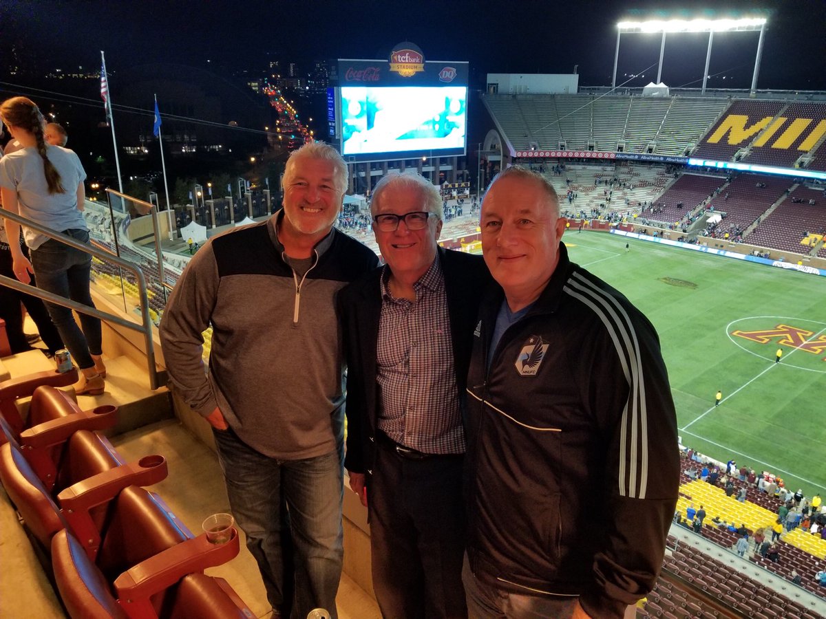 alanmerrick's tweet photo. The three AMIGOS celebrate a 43 year anniversary today April 7th 1976 they were on the same Flight from London to Minnesota to play for the Minnesota Kicks. Meeting each other at the baggage claim for the first time. Alan Willey gets his USA Citizenship this Friday April 12th https://t.co/ih3BF5od4J