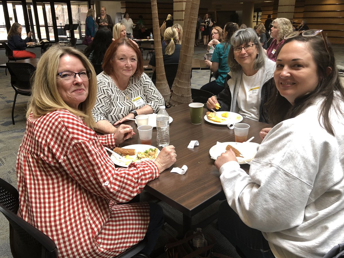 LiteracyOKLA (@literacyokla) on Twitter photo Lunch buddies at the OKLA Literacy Conference! #OKLA2019  #OSUtulsa #oklaed Lunch buddies at the OKLA Literacy Conference! #OKLA2019  #OSUtulsa #oklaed