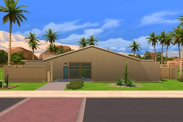 On the gallery as Gabled Eichler. Just like a true Eichler, not much on the outside but the inside is wide open.