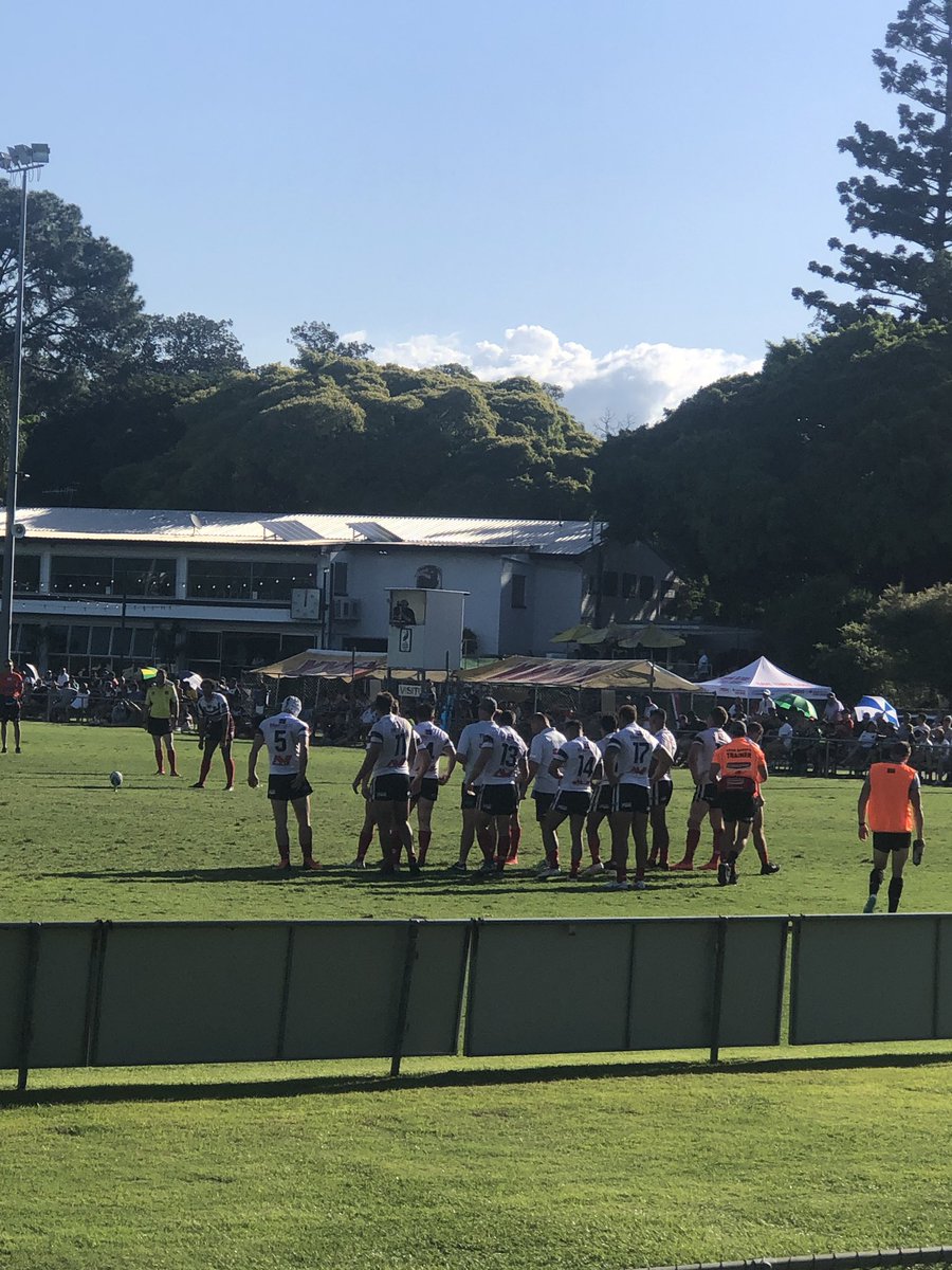 Beautiful day for footy <a href="/SLMagpies/">Souths Logan Magpies</a> #rugbyleague <a href="/BurleighBears/">Burleigh Bears</a>
