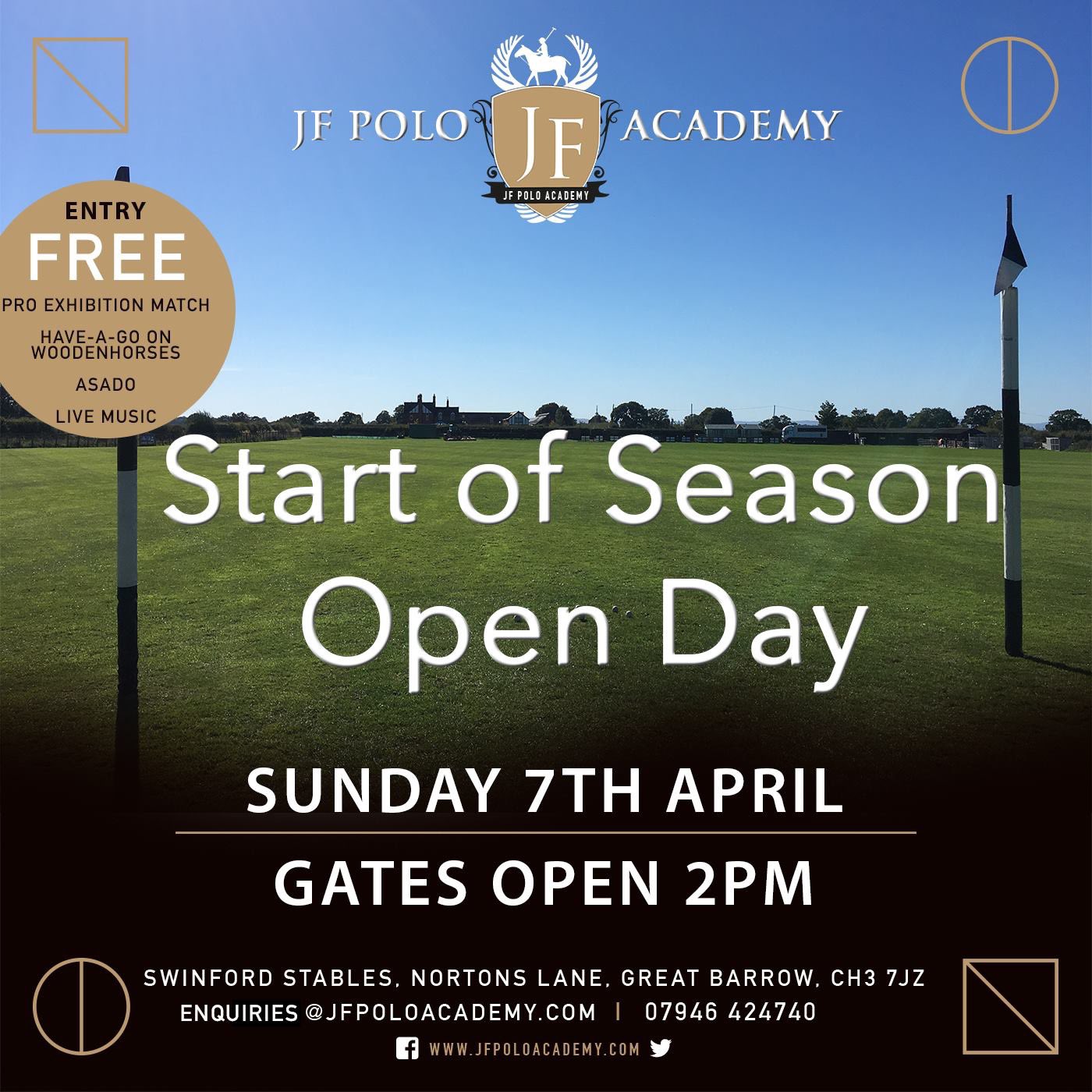 J F Polo Academy A Twitter Come And See Our Polo School Today Gates Open At 2pm Everything Free To Come And Have A Look Sit On Wooden Horses Meet Our Ponies