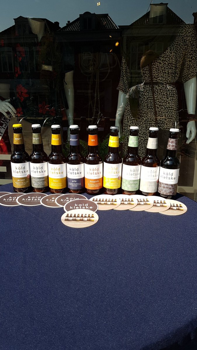 Vandaag een #bierproeverij geven tijdens @mooisneek. Komen jullie ook proeven #lente #bier #genieten