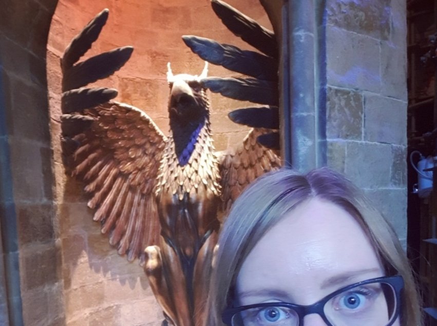 AnnakinBurke's tweet photo. My annoying brain has randomly decided to have abit of a pity party today... So I'm going to take myself for a walk & remember what a fab day I had at #harrypotterstudiotours on Friday. #takeaspinonthewheel #thanksbrain #ImAnOverthinker https://t.co/cZJmYitxbf