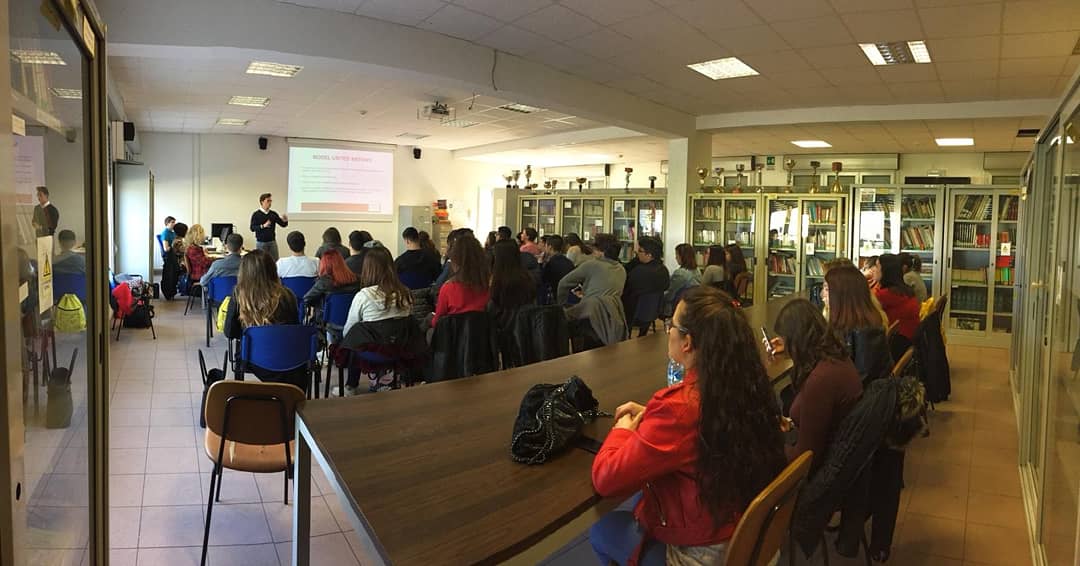 gamun2019's tweet photo. Training course to prepare us for the Gamun, which will be in May!
#GlobalActionItaly #DiplomacyEducation #Embassy #School #trainingcourse #formation #Gamun2019 https://t.co/k1jKdZPwq4