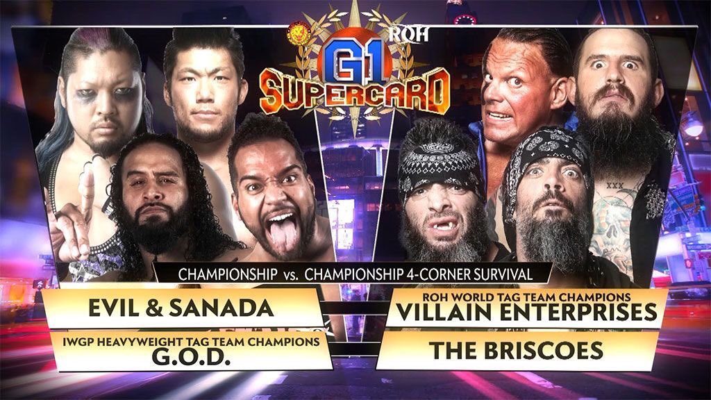 暴走キングコング Taiga On Twitter 新日本プロレス Roh Msg大会 第6試合 Iwgpタッグ Roh世界タッグ選手権試合 4wayマッチ Iwgpタッグ王者組 タマ トンガ タンガ ロア スーパーパワーボム Roh世界タッグ王者組 Pco ブロディ キング G O Dが