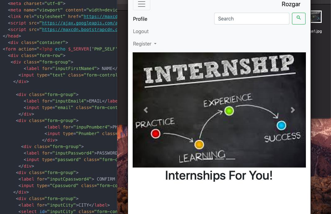 UtkarshpyML's tweet image. #hackthonDay
#cBLabs
#firsthackathon
A website on internships for aspirants looking to learn and explore
By: Team Data Pirates
@UtkarshpyML
@RaviJyo94616826
@Abhishe52151335