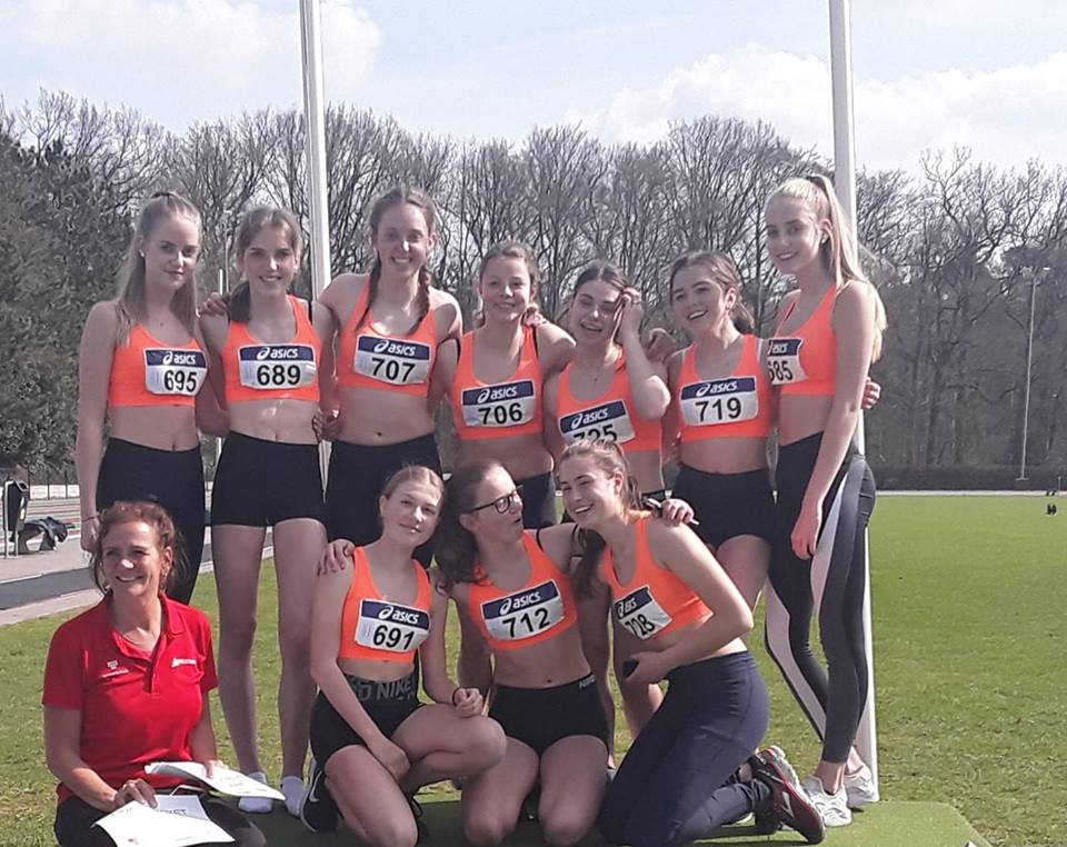 Onze toppers van high school atletiek en 2 dames van high school turnen, Meisjes 1-2 en 3-4, zijn door naar de landelijke finale van Olympic Moves! <a href="/Papendal/">Papendal</a> here we come! 🎉💪