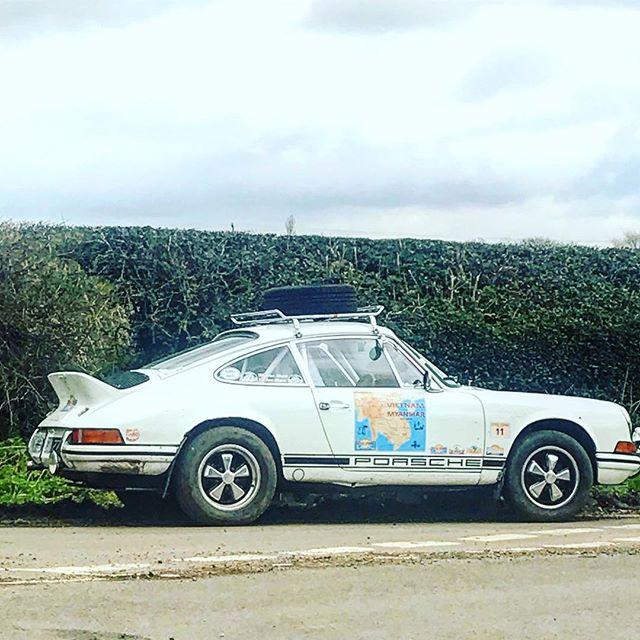 centergravityuk's tweet photo. #early911 #suspensionperfection #classicporsche #911s #early911registry 1969 911S project evaluation drive, Chalkey the dirtyboy with new 146mm ground clearance for #globalrallyorg Transafrica 2020 event. https://t.co/Kdj8QwKYKX https://t.co/7cdWlCZX9e