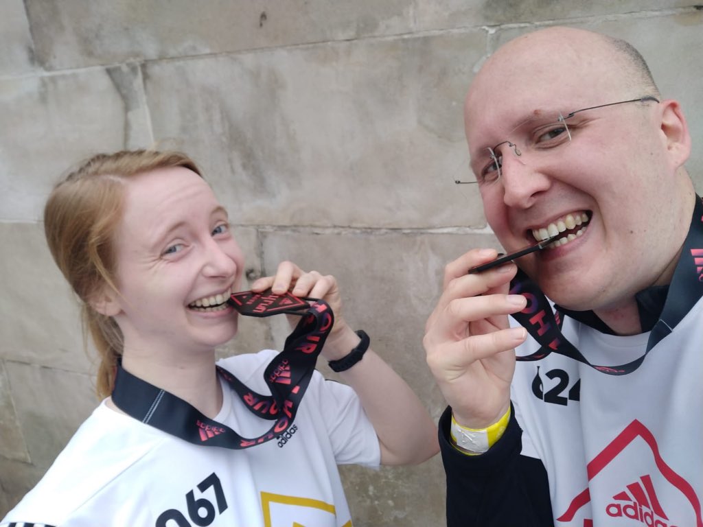 naomi_pen's tweet photo. Real metal 🏅 #takechargeLDN #CityRunsLDN https://t.co/dtvDqiQQQx