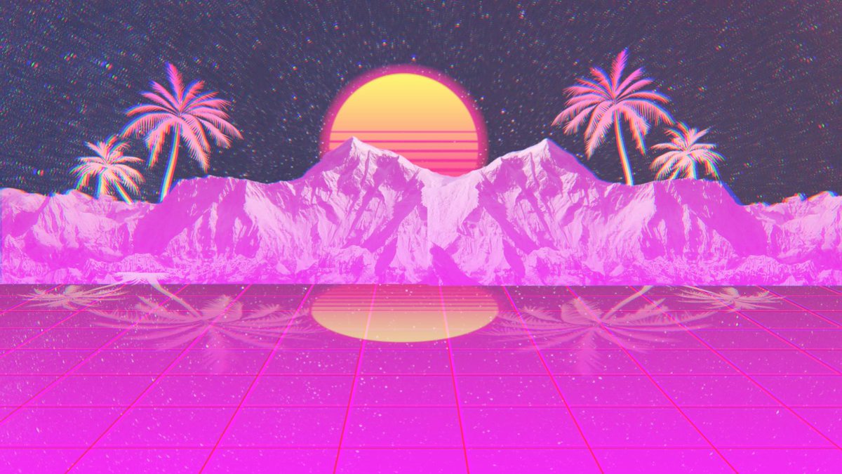 I just made another vaporwave wallpaper, retweet if you like it. #retrowave...