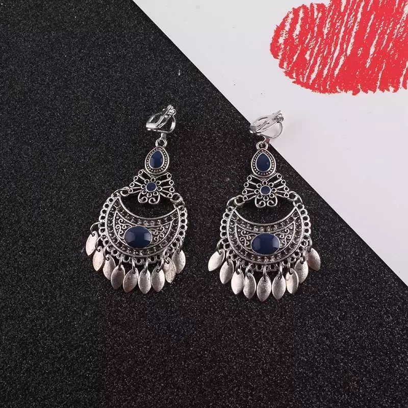 JIOFREE 5 color tassel Vintage Clip on Earrings Without Piercing For Women Ethnic Jewelry wholesale
s.click.aliexpress.com/e/otCbFOo