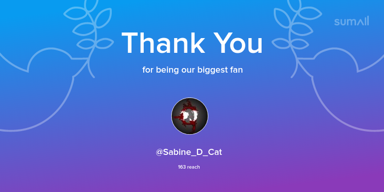 WatchDono's tweet photo. Our biggest fans this week: @Sabine_D_Cat. Thank you! via https://t.co/7wpz4HZ8AH https://t.co/ursFy90G5e