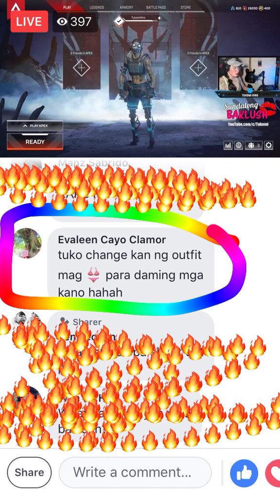 EvaleenClamor's tweet photo. #SUNDALONGBAKLUSH is now live on Facebook nanaman hohohooy mga Tuko🖖🏼🖖🏼🖖🏼 LeZzzzgoooo
Visit at Facebook @TukomiOfficial @TukomiLesterG @m_o_s26  @tukomihiroshi 
#Tukomi
#SpreadgoodVibes 🖖🏼 https://t.co/waYv5o8sf5