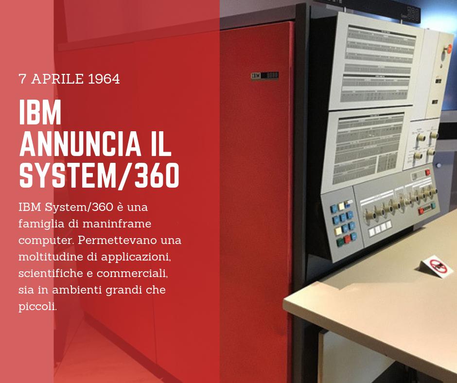 Consulthinkspa's tweet photo. Buona domenica! #accaddeoggi #7aprile #1964: #Ibm annuncia la produzione dei #computer #system360 che si differenziavano per velocità e memoria. Grande successo per @IBM. Altre curiosità sulla #storiadellinformatica ➡https://t.co/77Yy0mvoeY
#technology #innovation #informatica https://t.co/YPgOFGUwhC