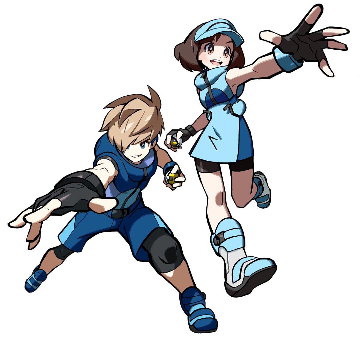 Pokemon Tricks And Treats Tokiya Also Designed The Male Female Ace Trainers And Swimmers For Pokemon Sun And Moon Link To Their Personal Website T Co P3fuq59qos Twitter Is Obviously In The Above