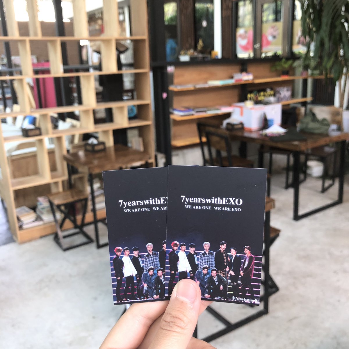 CMY_KP's tweet photo. มารับแล้วน้าาาาาา💕 
#7yearswithEXO
#giveawayEXO
#EXO
@Larklai_soi7 
@ninetynine01 https://t.co/CkuoPsy8rC