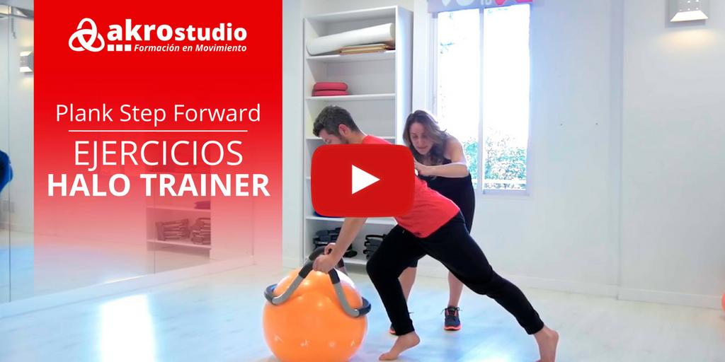 Akrostudio's tweet photo. Te enseñamos una rutina de ejercicios para trabakar con el Halo Trainer.
Hoy, aprende a realizar el ejercicio Plank step forward
#merrithew #halotraining
https://t.co/kNhUzuh3QU https://t.co/RLaSsJekOD