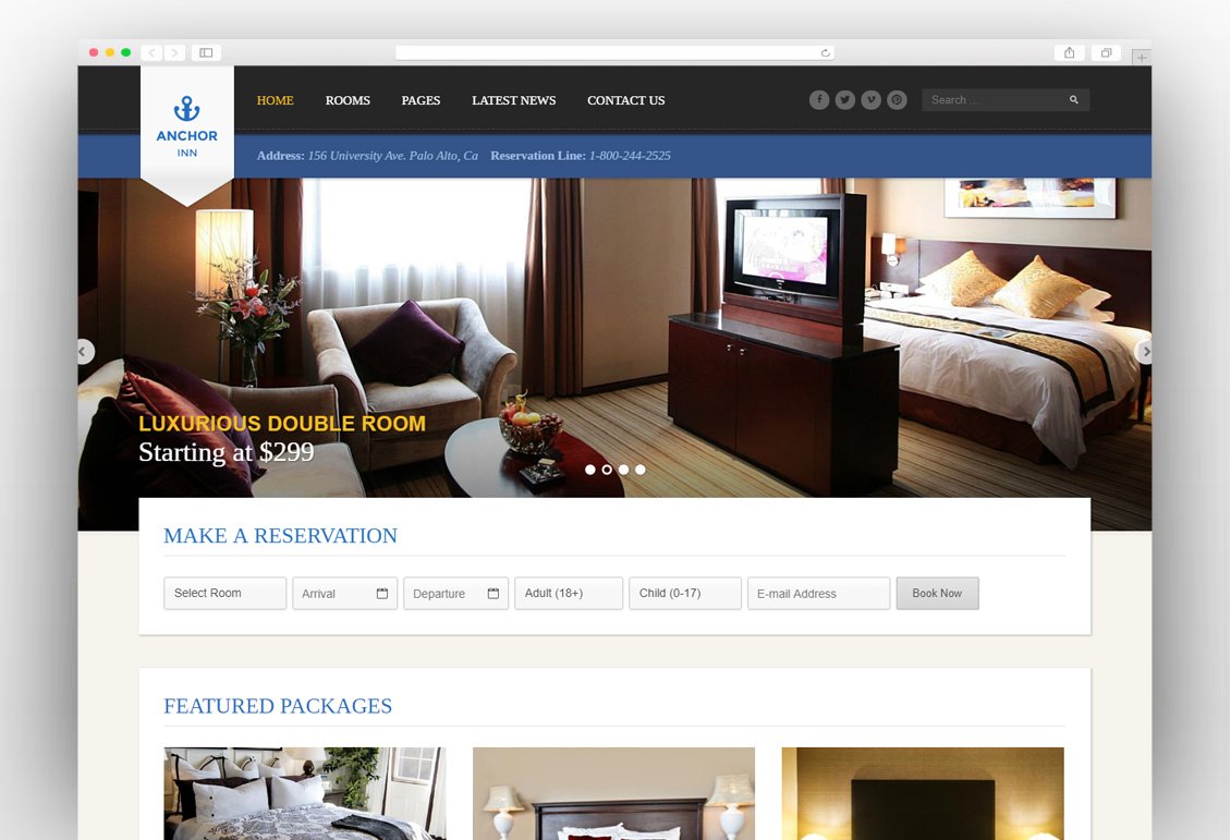 Макет сайта гостиницы. Гостиница. Шаблон сайта. Медиавес. Сайты гостиниц.