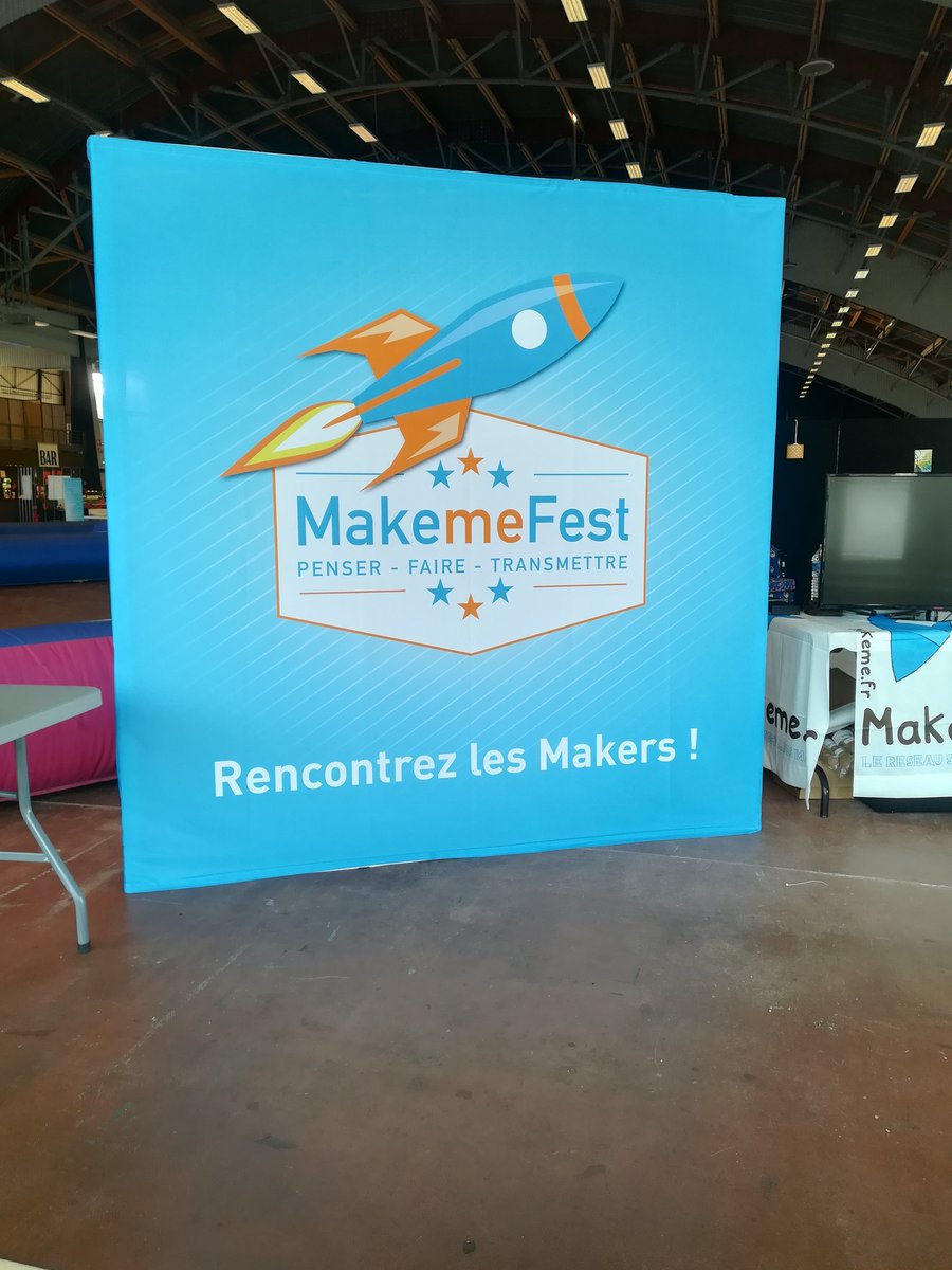 confrerie_robot's tweet photo. On se retrouve aujourd'hui à la @LaFoiredeNantes pour le dernier jour de la #makemefestnantes #MFN19 ! https://t.co/sU83fujzn7