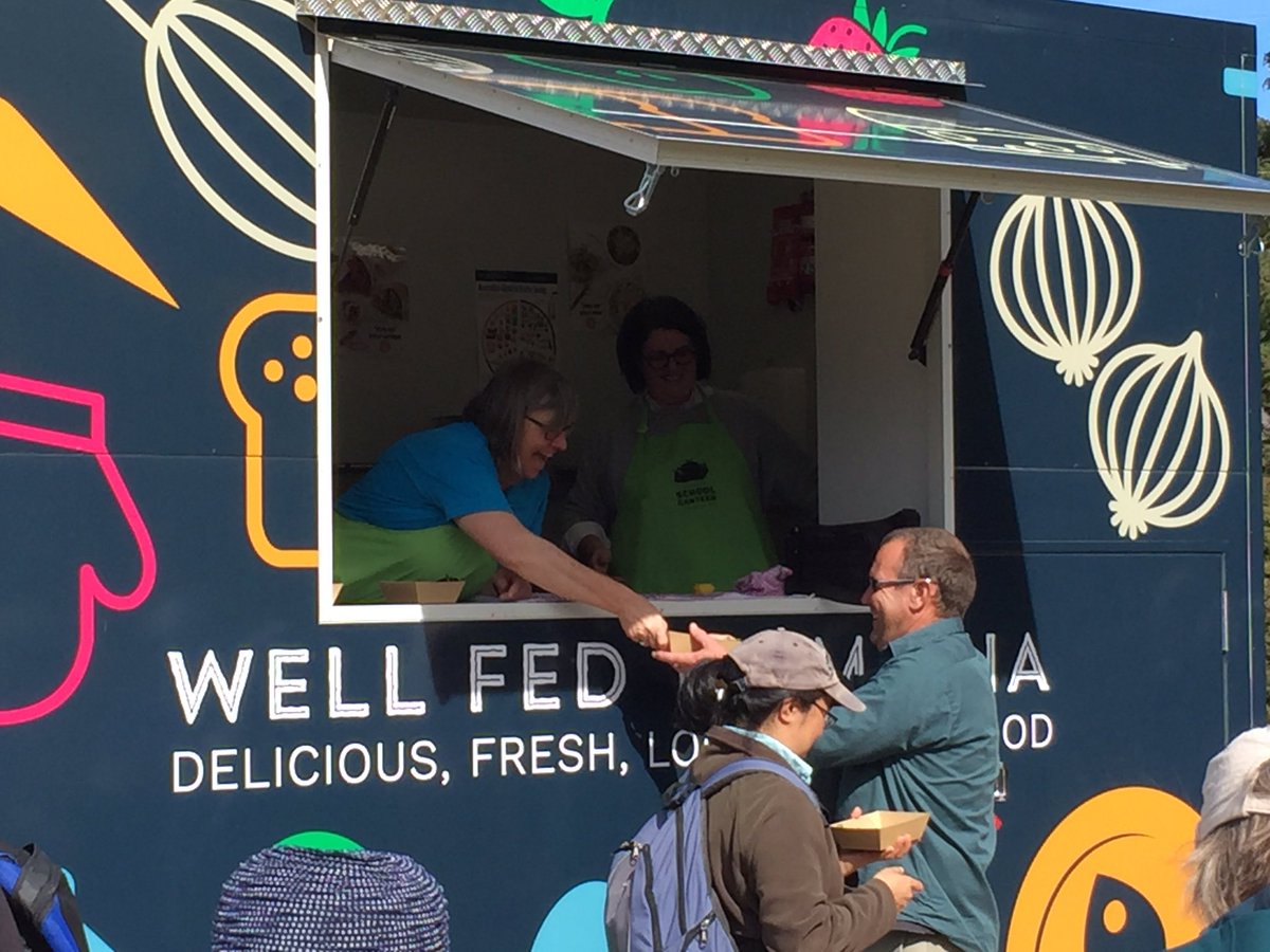 vegdoctor's tweet photo. Talking broccoli, feijoa & school canteens at Royal Tas Bot Garden today with Churchill Fellows. Thanks Julie Dunbabin, @leah_galvin & RTBG. @Hort_Au @ChurchillTrust @AUSVEG #vegitup #EatThemToDefeatThem #ChurchillFellows https://t.co/1cUE7rMtSc