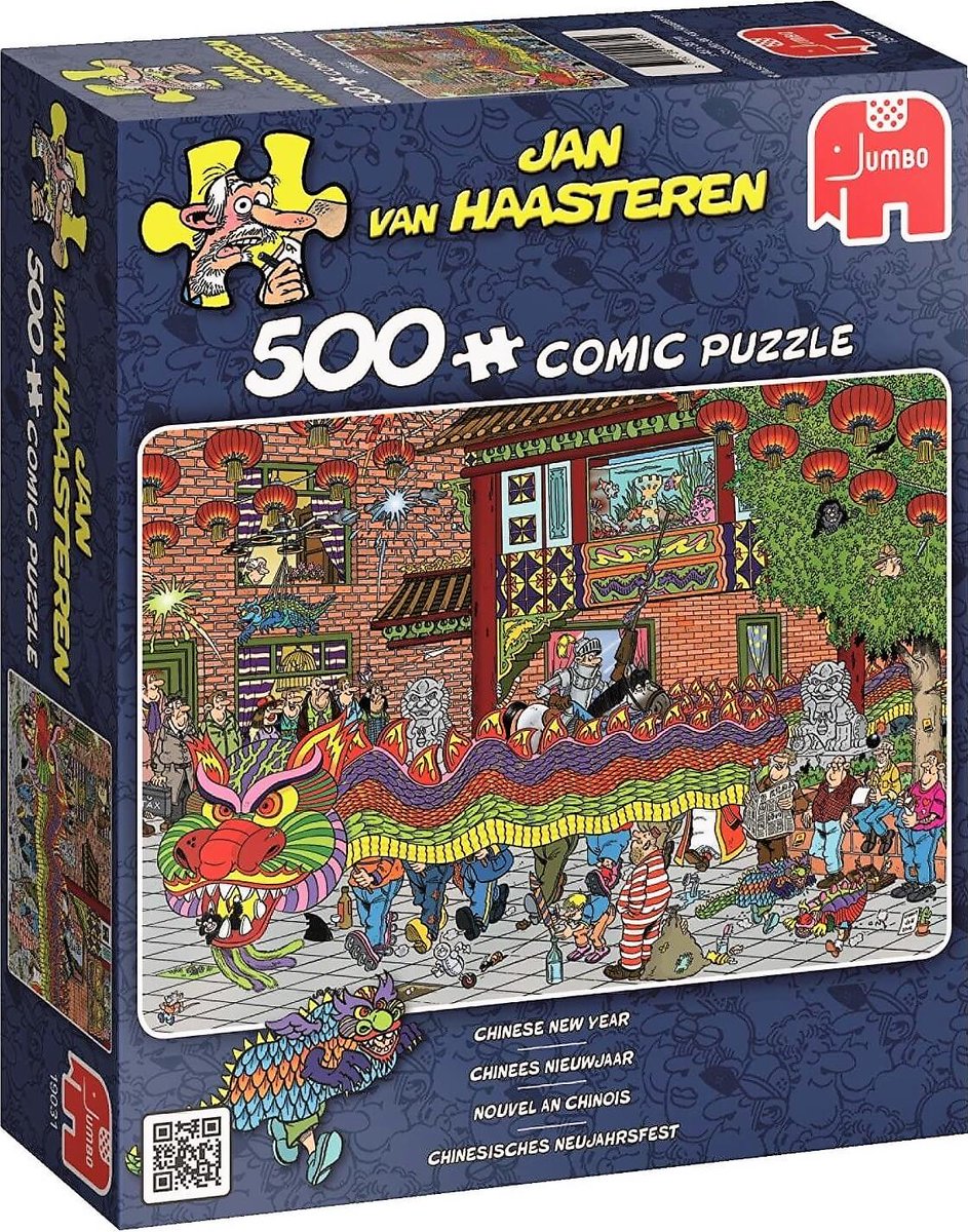 juguetodo's tweet image. 500 Año Nuevo Chino, Jan van Haasteren
Jumbo 19031

Disparatada celebración en la calle del Año Nuevo Chino. Tamaño montado 49 x 35 cm

🛒juguetodo.com/Jumbo-19031

#ComicPuzzle #500piezas #AñoNuevoChino #JanVanHaasteren
#Jumbo19031