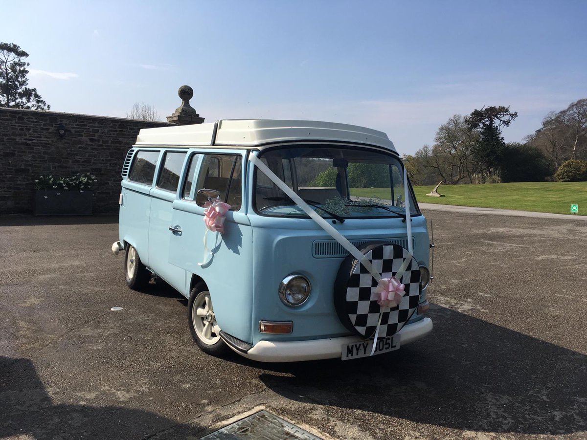 CornwallVW's tweet image. Product release 😂😂😂 Meet Benji - our newest renovation - hitting the roads of #cornwall for #weddings &amp;amp; #proms - toot toot! Classy baby blue &amp;amp; a decadent cream interior 😍 #ukweddings #wedding #southwest
