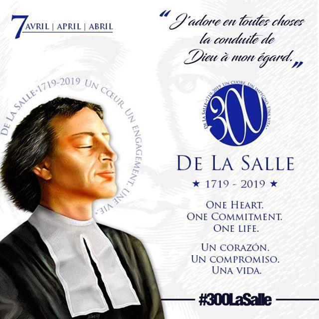 [ENG] We want to promote #300LaSalle as a worldwide trend. Help us! This Sunday we will have our first challenge. April 7th - April 30th - May 15th. Let’s tweet telling why you are happy being a Lasallian. | [ESP] Queremos lograr que #300LaSalle sea tend… bit.ly/2KoYt6W
