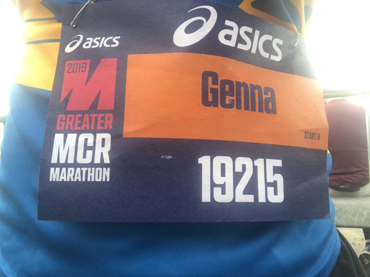 Our lovely chair is running #ManchesterMarathon today!  Raising money for MerseyAid. Sponsor her today! Event 6 of 40 Good luck Genna <a href="/lucymitv/">Lucy Meacock</a> <a href="/LivEchonews/">Liverpool Echo</a>  <a href="/GranadaReports/">ITV Granada Reports</a>