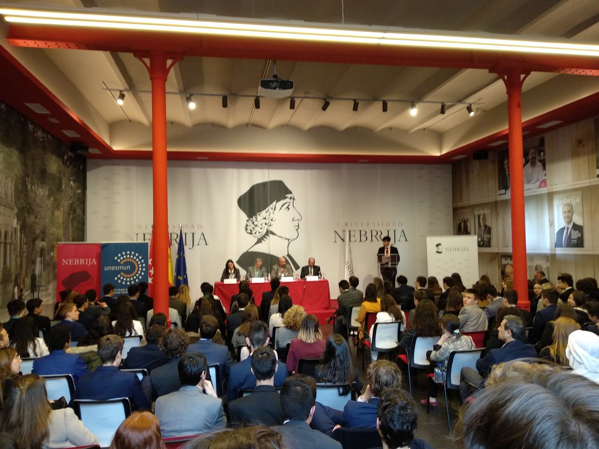 No puedes asistir a la clausura del encuentro <a href="/unesmun_oficial/">Unesmun Oficial</a>? Síguenos en streaming!!! #Unesmun bit.ly/2I3bNvR pic.x.com/IGpHN94Seb