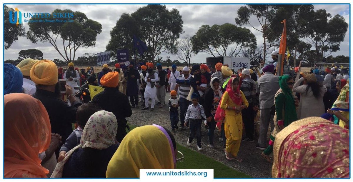 unitedsikhs's tweet photo. UNITED SIKH’S Australia Director Amritvir Singh performed a sewa of 5 Pyare at the 3rd Annual Nagar Kirtan in Melbourne’s western suburbs. #5Pyare #NagarKirtan #Sikhs #SikhsforAll #australia https://t.co/b61JZUX7Nk