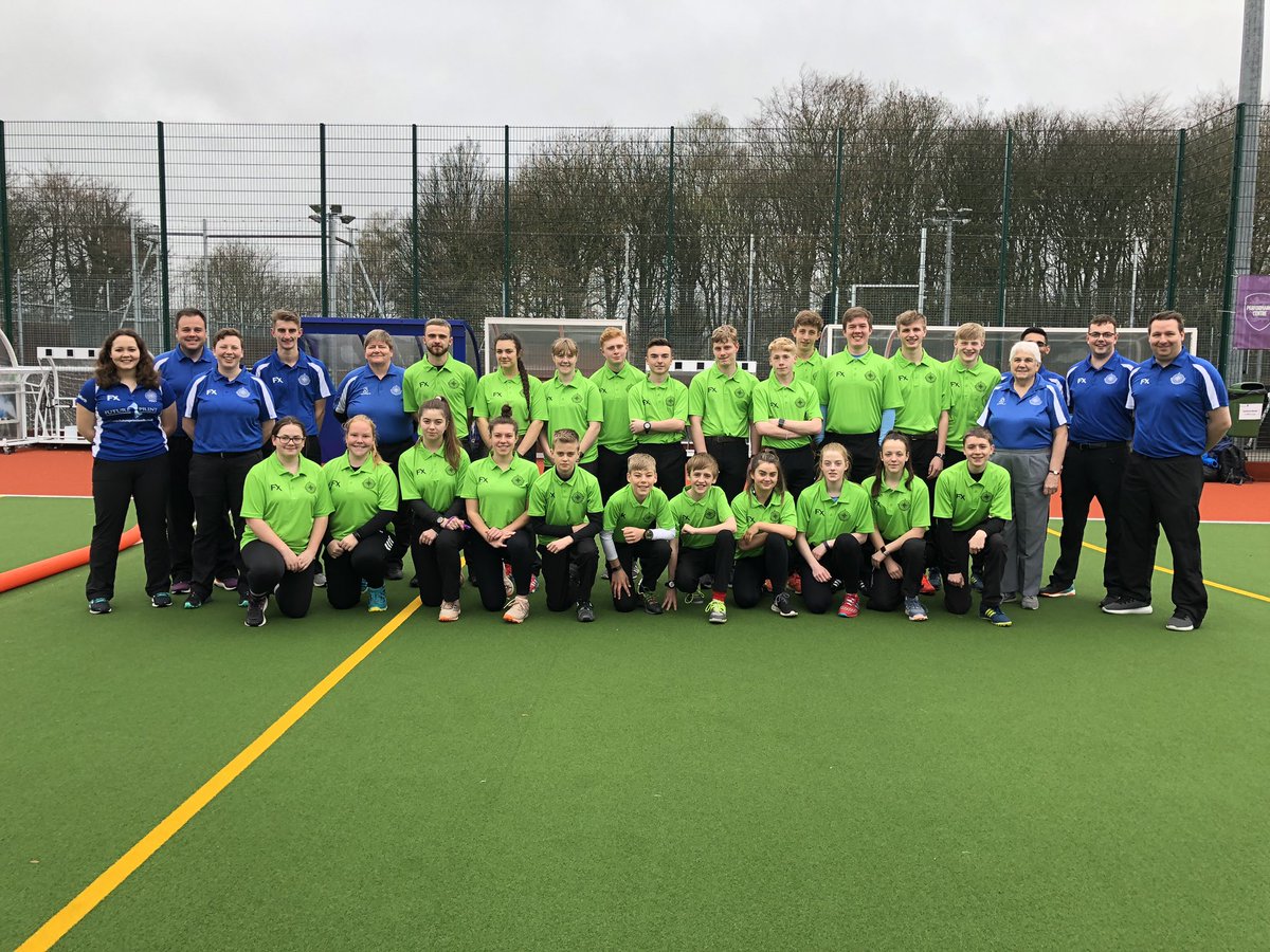 NorthRYUAG's tweet photo. Say hello 👋🏼 to the 2019 umpire crew at the North #In2Hockey club finals #thirdteam #NYUC19 #upthenorth https://t.co/QfcG2mBzWR