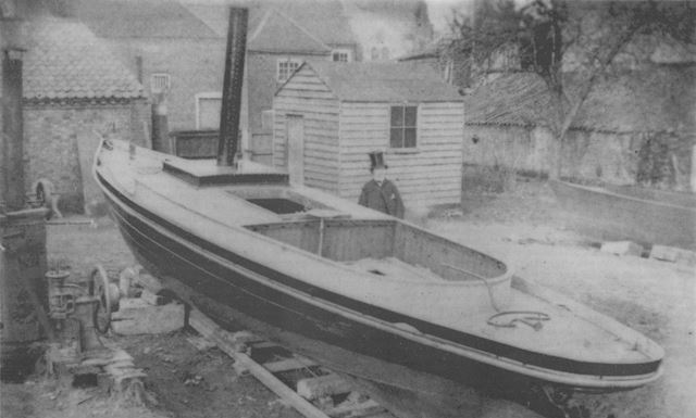 John Isaac Thornycroft, of future shipbuilders Thornycroft &amp; Co. 
#Chiswick, caused a sensation on #BoatRaceDay in 1862 when his 36ft steam launch the Nautilus, became the first steam launch able to keep up with the Oxford &amp; Cambridge eights.