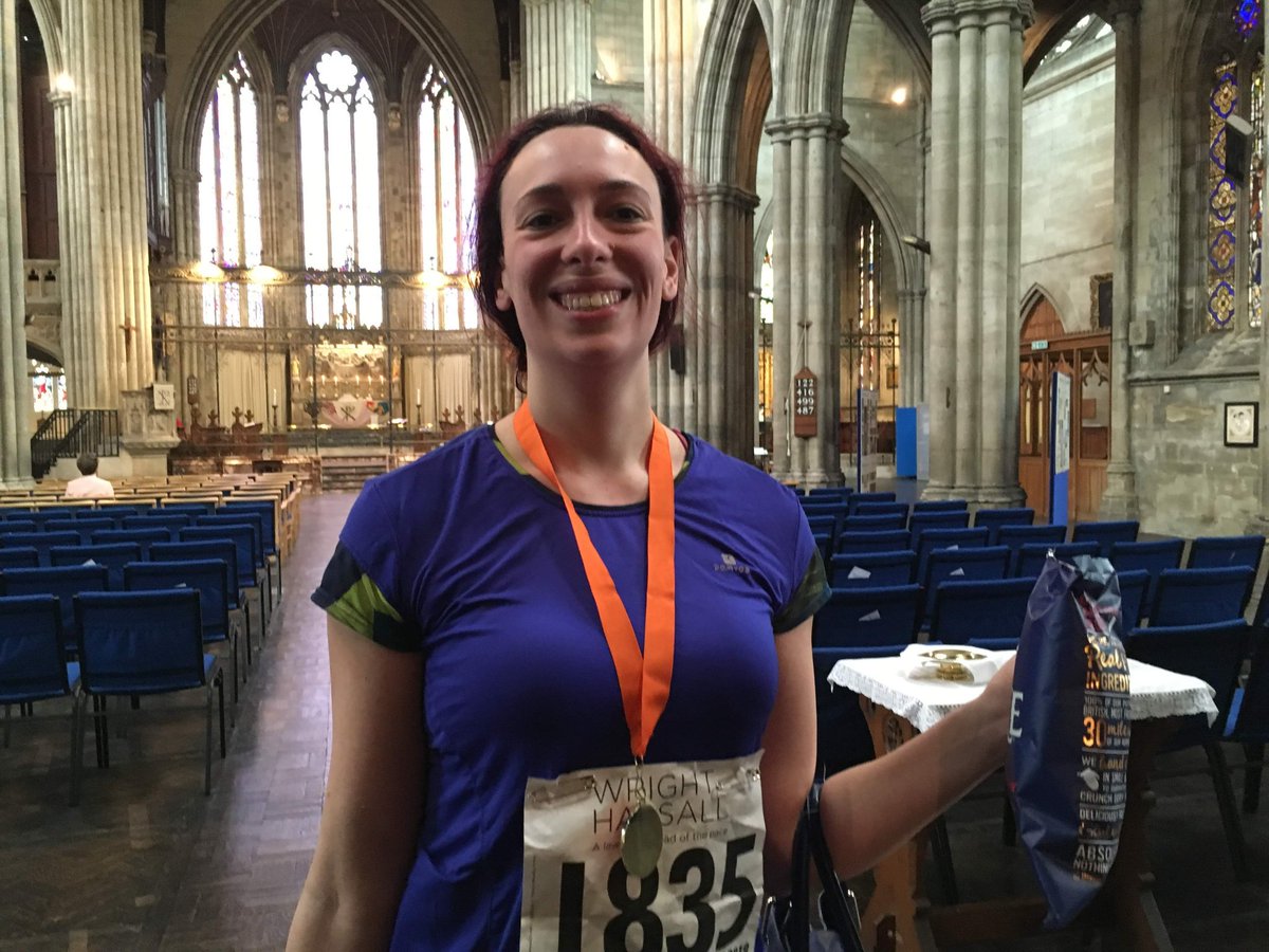 fr_chw's tweet photo. @ASwHTchurch And we're proud of our Director of Music, Suzie, who has come to the service after completing the #regencyrun :) https://t.co/89ZT1KqN8d