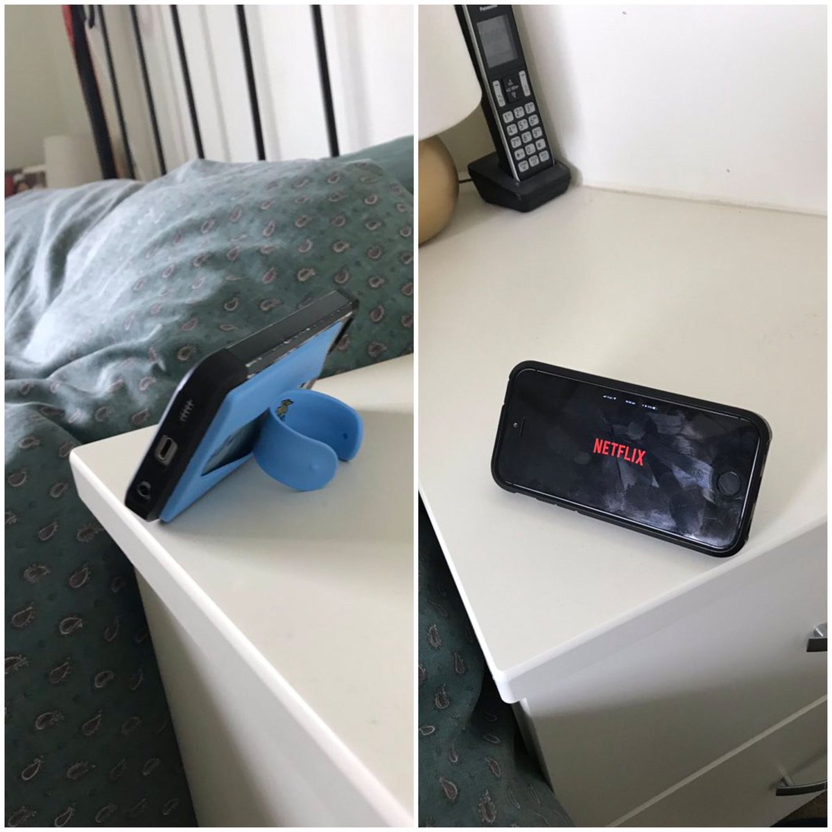 kardaroo_ye's tweet photo. Now the term has ended there is plenty of time to do nothing but watch #Netflix. Our Kardaroo Pouch means you can watch all your favourite movies without even holding your phone! Interested? Visit our YE Marketplace: https://t.co/MtxF6Ubg98 #SundayMotivation #easterholidays #easy https://t.co/arbF3VpHax