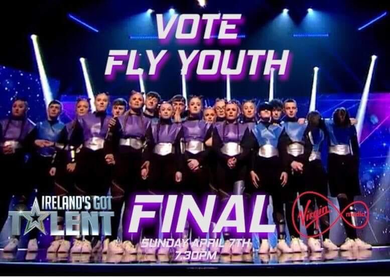 #GotTalentIRL #supporting #vote #FlyYouth #dreambig #reachforthestars #dance 
The very BEST of Ireland’s Talent - to vote text  FLY to 53307