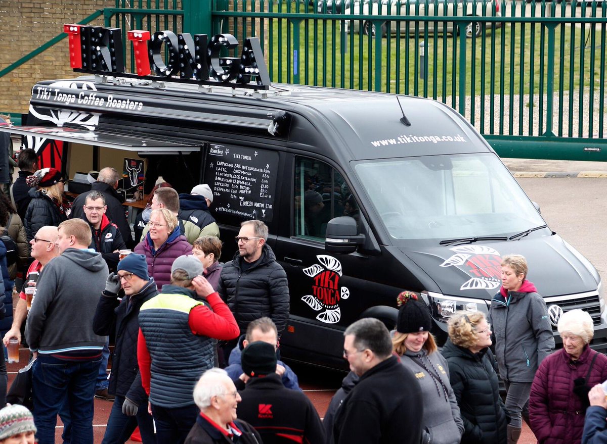 1️⃣0️⃣0️⃣ th ☕️ EVENT! 🙌
T H A N K S ...
for your continued support and being part of our Tiki Tonga journey !🙏 Fancy us at your event?
Contact us at: sales@tikitonga.co.uk

#events
#stadiumcoffee
#mobilecoffee
#specialitycoffee 
#packingthewinningpunch
#bringingpeopletogether