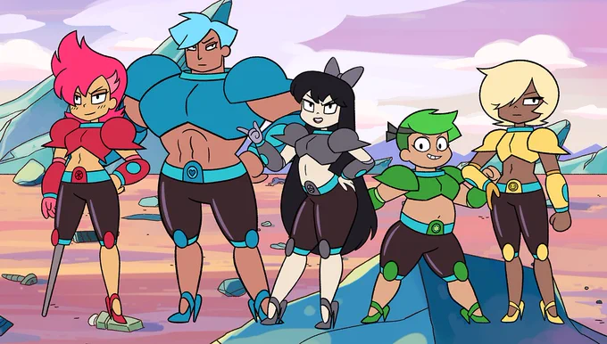 カートゥーンネットワークで放送中の
OK K.O.は内容の良さや
キャラデザで受けてる
スティーブンユニバース型の
海外アニメなんですが
日本では20話しか放送してないんだよ
海外人気もあり明らかに
長期シリーズになる事は確定な上
面白さが増していく系のアニメですよ
本当に見始めるなら今ですよ 
