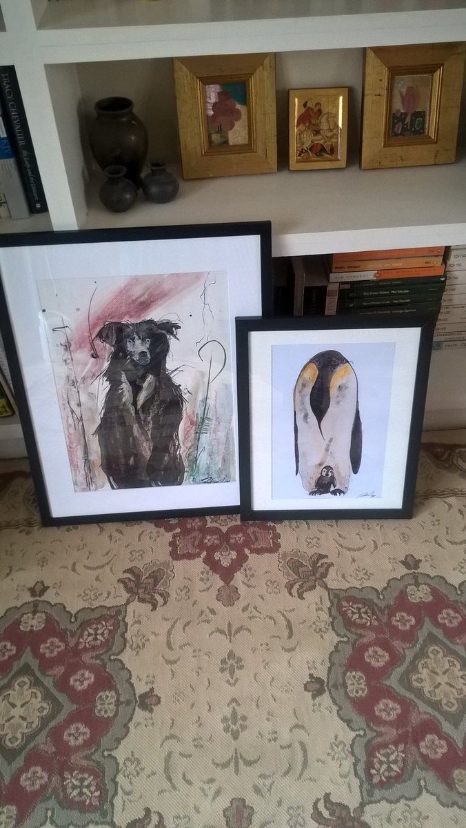 Just back from the framers - these lovely paintings from Brighton artist <a href="/JackDurling/">Jack Durling</a>