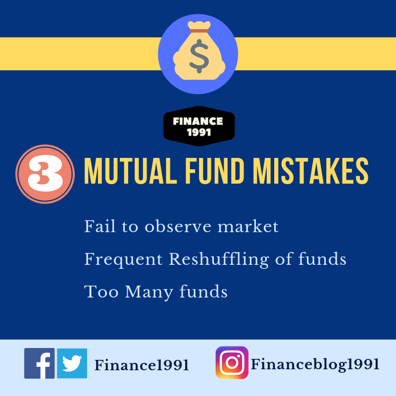 Finance1991's tweet photo. Mutual Fund Mistakes 
#mutualfund #investment #mutualfunds #investor #investing #stockmarket #invest #investasi #insurance #financialfreedom #mutualfundsahihai #financial #inspiration #instagram #finance #picoftheday  #wisdom #freedom #motivation https://t.co/siQ6QTYgj4