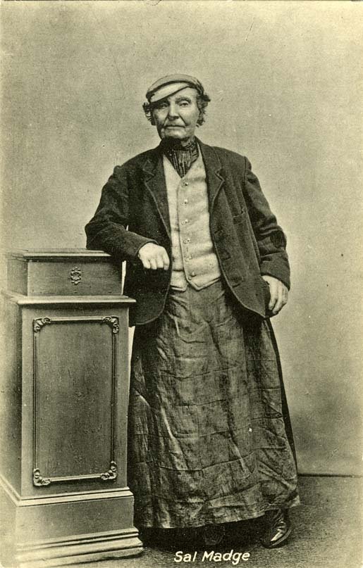 CumbriaArchives's tweet photo. One of Whitehaven’s characters, Sal Madge died 120 yrs ago today. She was born in a workhouse in Penrith in 1831 but lived &amp; worked most of her life in Whitehaven.  She died a pauper but a large number of people attended her funeral, her death was reported in the Whitehaven News. https://t.co/cJfSe7DPiG